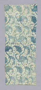 Cotton Plain Weave Prints: Panel, United States, 1775/1800. Creator: Unknown