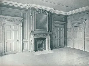 Grate Prints: Panelled room, early eighteenth century, 26, Hatton Garden, 1907