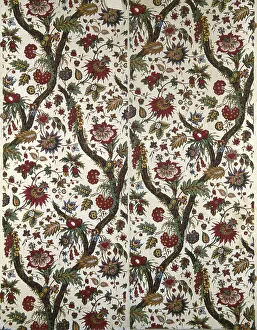 Cotton Plain Weave Prints: Two Panels (Joined), Munster, 1799. Creator: Hartmann et Fils