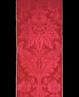 Satin Weave Prints: Two Panels, Spain, 17th century. Creator: Unknown