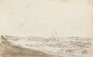 Josefsz Van Goyen Prints: Panorama, 1650-51. Creator: Jan van Goyen