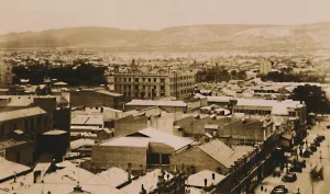 South Australia Prints: Panorama of Adelaide and the hills