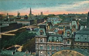 Papeghin Gallery: Panorama of the Eight Bridges, Paris, c1920