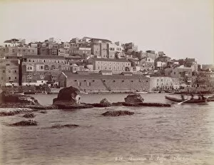 Bonfils Collection: Panorama de Jaffa, ca. 1880. Creator: Felix Bonfils