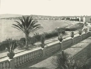 Riviera Prints: The panorama of La Croisette, Cannes, France, 1895. Creator: Unknown