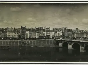 Daguerreotype Prints: Panorama - Le Pont-Neuf, le Louvre et le quai de la Mégisserie