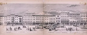 Panorama of London, 1849. Artist: George C Leighton