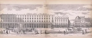 Panorama of London, 1849. Artist: George C Leighton