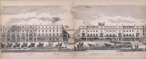 Panorama of London, 1849. Artist: George C Leighton