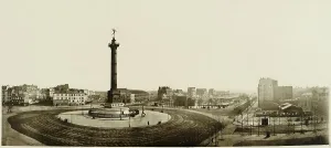 11th Arrondissement Prints: Panorama of Place de la Bastille