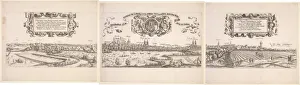 1524 1566 Prints: Panoramic View of Nuremberg, 1552. Creator: Hanns Lautensack (German, 1524-1566)