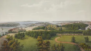 1855 Gallery: Panoramic View of Sveaborg and Helsingfors (Sheet 2), 1855