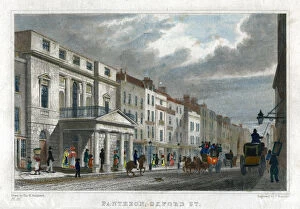 Images Dated 24th March 2010: Pantheon, Oxford Street, London, early 19th century.Artist: J Hinchcliff