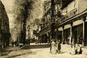 Street Scene Collection: The Pantiles, Tunbridge Wells, 1898. Creator: Unknown