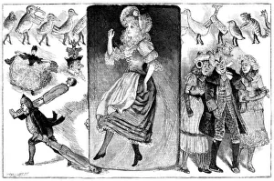 Cross Dressing Prints: Pantomime of 'Cinderella' at Her Majesty's Theatre