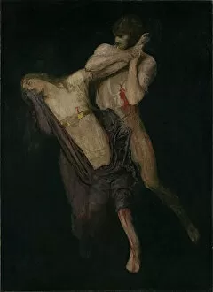 Bocklin Gallery: Paolo and Francesca, 1893. Creator: Bocklin, Arnold (1827-1901)