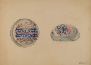 Frank Fumagalli Prints: Paper Weight, c. 1937. Creator: Frank Fumagalli