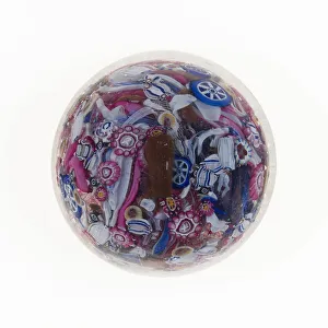 Millefiori Collection: Paperweight, , 1846. Creator: Pietro Bigaglia