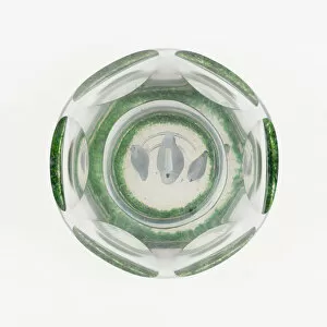 Baccarat Glassworks Collection: Paperweight, , 19th century. Creator: Baccarat Glasshouse