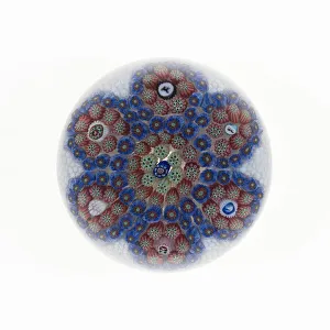 Lilac Collection: Paperweight, Baccarat, 19th century. Creator: Baccarat Glasshouse
