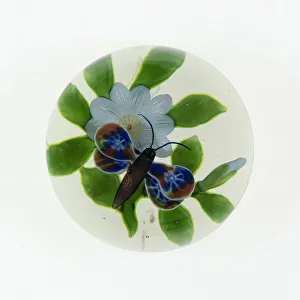 Paperweight, Baccarat, c. 1845-60. Creator: Baccarat Glasshouse