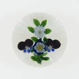 Paperweight, Baccarat, c. 1845-60. Creator: Baccarat Glasshouse