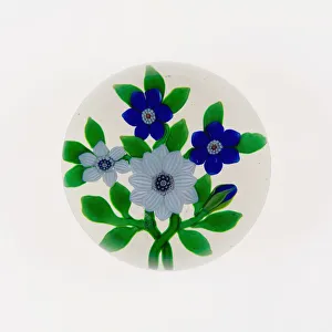 Paperweight, Baccarat, c. 1845-60. Creator: Baccarat Glasshouse