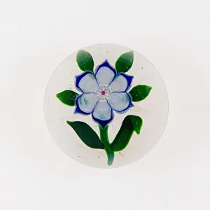 Paperweight, Baccarat, c. 1845-60. Creator: Baccarat Glasshouse