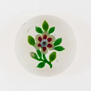 Paperweight, Baccarat, c. 1848-55. Creator: Baccarat Glasshouse