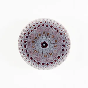 Millefiori Collection: Paperweight, Birmingham, c. 1848-55. Creator: George Bacchus & Sons