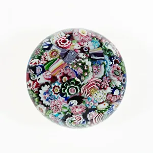 Paperweight Prints: Paperweight, Clichy, 1845 / 70. Creator: Clichy Glassworks