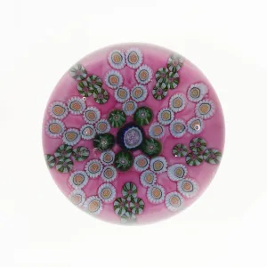Paperweight, Clichy, 19th century. Creator: Clichy Glassworks