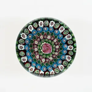 Paperweight, Clichy, 19th century. Creator: Clichy Glassworks