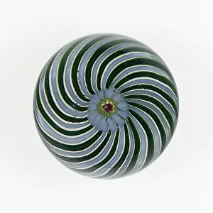 Paperweight, Clichy, c. 1845-55. Creator: Clichy Glassworks