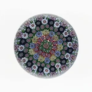Paperweight, Clichy, c. 1845-60. Creator: Clichy Glassworks