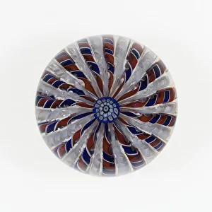 Paperweight, Clichy, c. 1845-60. Creator: Clichy Glassworks