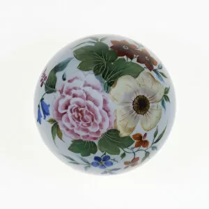 Stationery Collection: Paperweight, Czech Republic, c. 1845-60. Creator: Unknown