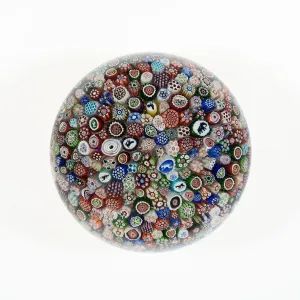 Monkies Prints: Paperweight, France, 1847. Creator: Baccarat Glasshouse