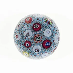Paperweight, France, c. 1845 / 60. Creator: Baccarat Glasshouse