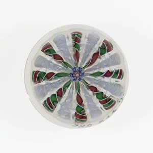 Paperweight, France, c. 1845-60. Creator: Saint-Louis Glassworks
