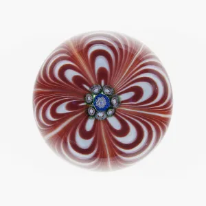 Paperweight, France, c. 1845 / 60. Creator: Saint-Louis Glassworks