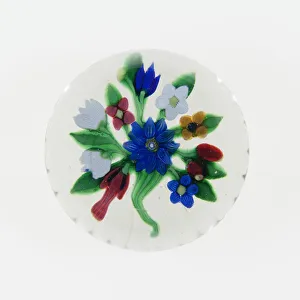 Paperweight, France, c. 1845 / 60. Creator: Saint-Louis Glassworks