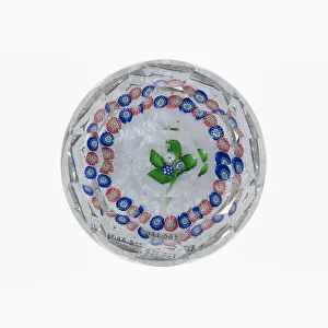 Paperweight, France, c. 1845-60. Creator: Saint-Louis Glassworks