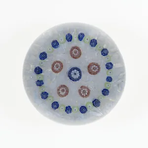 Paperweight, France, c. 1845-60. Creator: Saint-Louis Glassworks