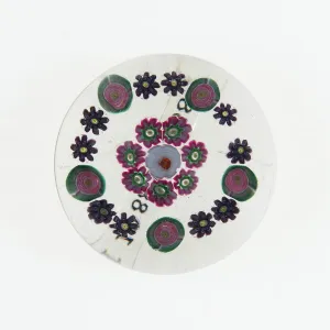 Paperweight, France, c. 1845 / 60. Creator: Clichy Glassworks