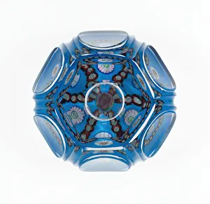 Paperweight, France, c. 1845 / 60. Creator: Clichy Glassworks