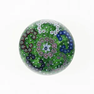 Paperweight, France, c. 1845 / 60. Creator: Clichy Glassworks