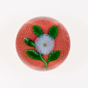 Paperweight, France, c. 1848-55. Creator: Saint-Louis Glassworks