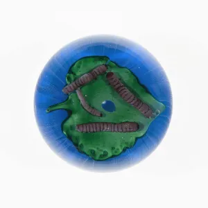 Paperweight Prints: Paperweight, France, c. 1878. Creator: Monot, Pere et Fils