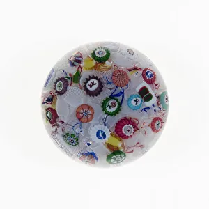 Paperweight, Luneville, 1847. Creator: Baccarat Glasshouse